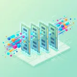 メモリの役割を直感的に表したクリーンな概念図イラスト