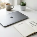 机の上に広げられた家の設計図。いくつかの項目にバツ印がつけられたり、付箋で「今回は見送り」と書かれたりしており、計画から除外（オミット）する様子を表現しているプロフェッショナルな写真。