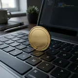 暗号資産（仮想通貨）を表現する金貨の高品質なイメージ写真