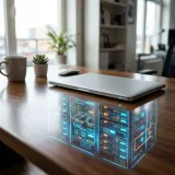 サーバーの仮想化技術を表現する高品質なイメージ写真