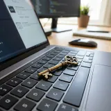 パスワードや暗号キーを象徴する金属製の鍵の高品質なイメージ写真