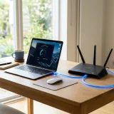 IPアドレスによるネットワーク接続を表す高品質なイメージ写真