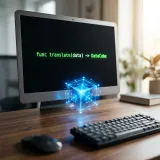 コードを一行ずつ解釈して翻訳・実行するインタプリタの高品質なイメージ写真